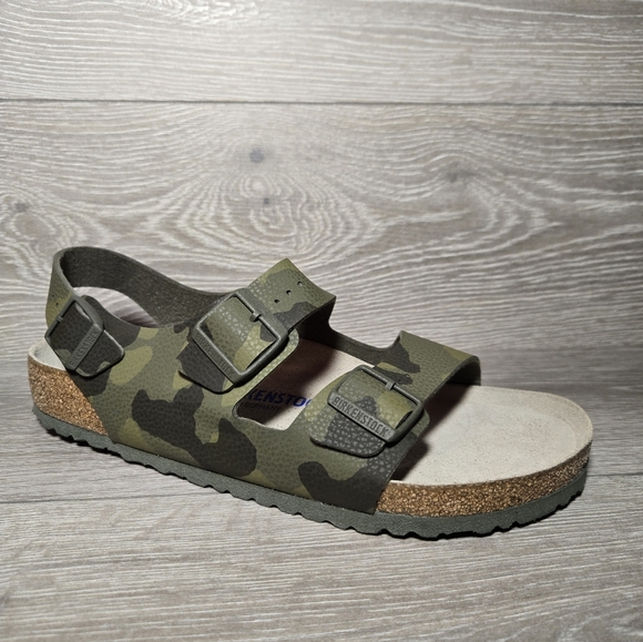 Birkenstock Milano Camo EVA Sandals 300 Men's Sz 13 NWT - Picture 1 of 6